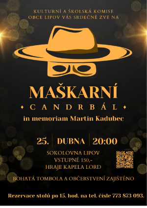 maškarní bál v sokolovně